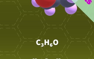 My Molecularium Screenshot - Chemical Formula of Acetone